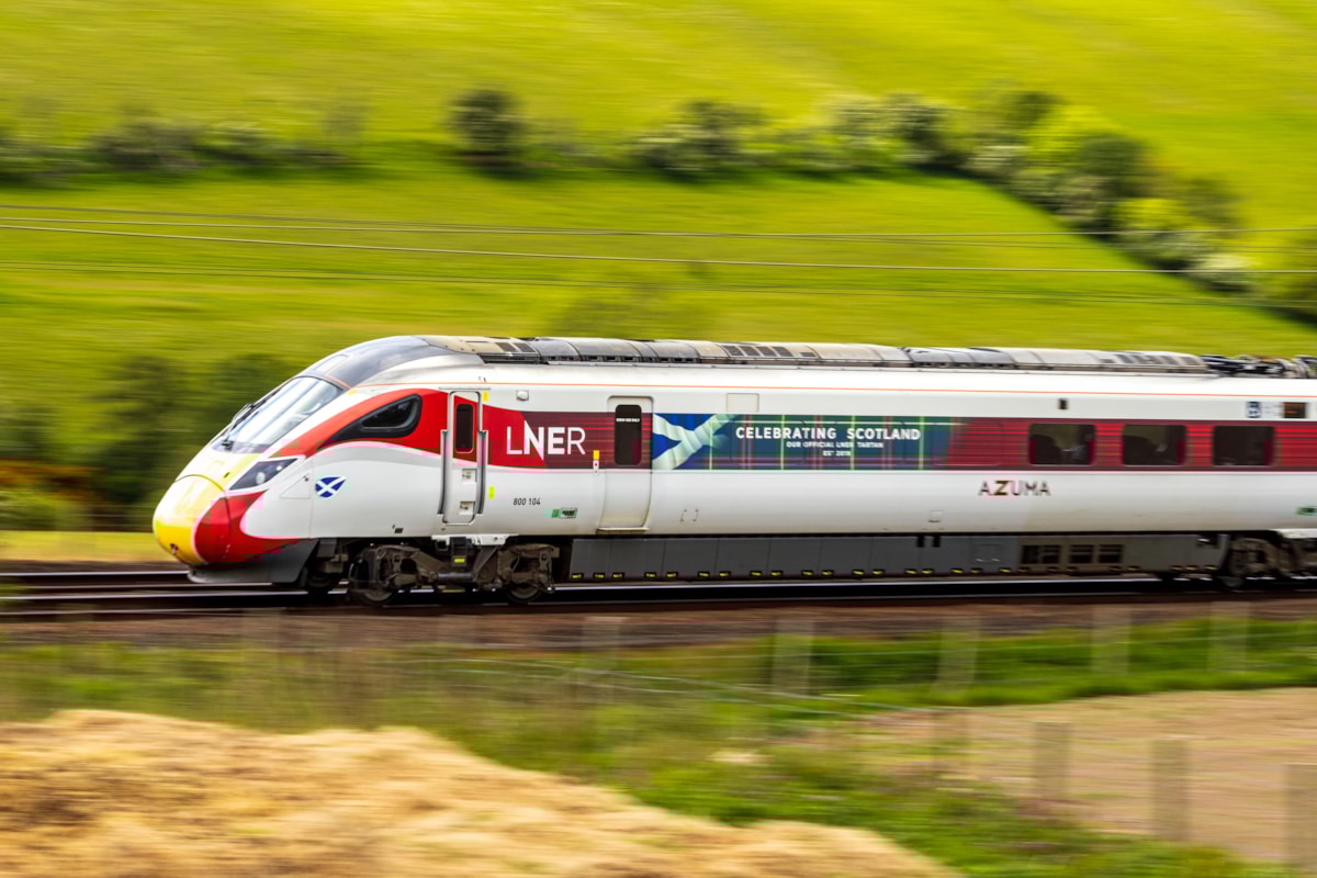 LNER Azuma Celebrating Scotland - Dan Wright