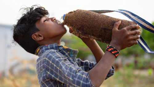 Recursos India - Falta de agua