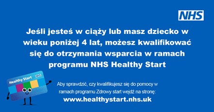 NHS Healthy Start POSTS - Eligibility criteria - Polish-2