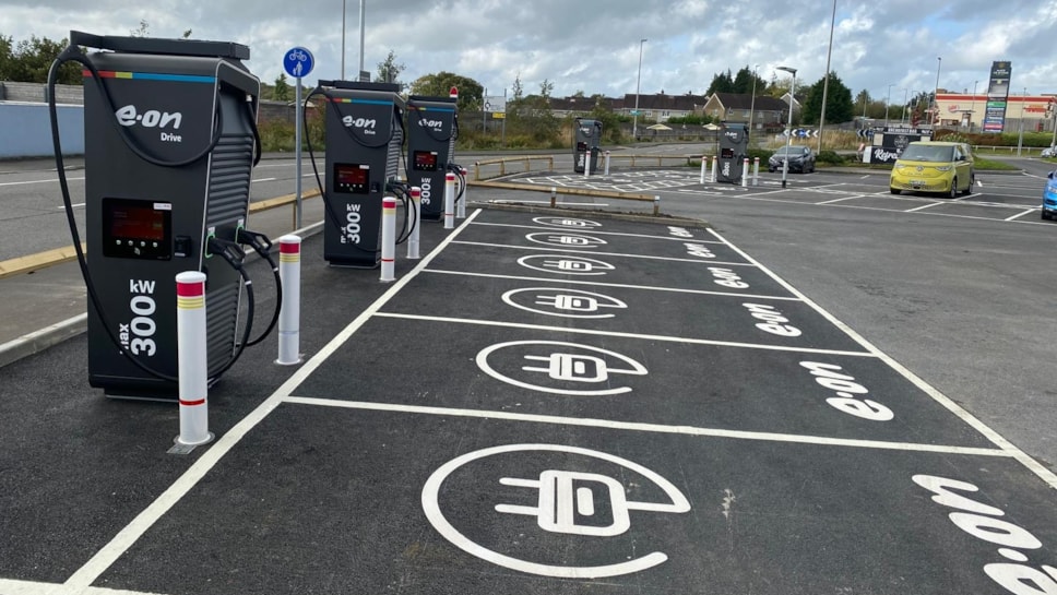 Cross Hands EV charging hub, Wales