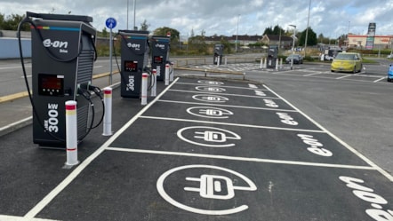 Cross Hands EV charging hub, Wales