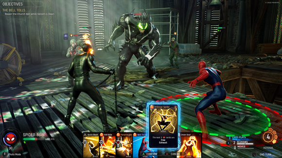 Marvel s Midnight Suns - Screenshots - Spider-Man vs. Fallen Venom