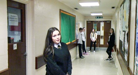 Moray pupils create a film to help new intake make the step up to secondary education.: Moray pupils create a film to help new intake make the step up to secondary education.