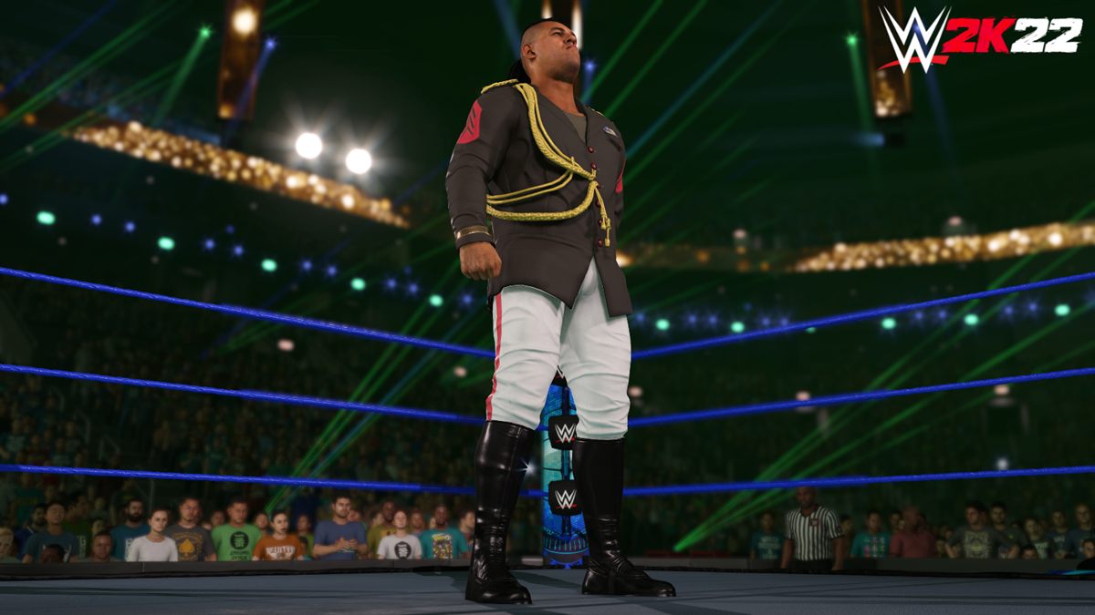 WWE 2K22 Commander Azeez