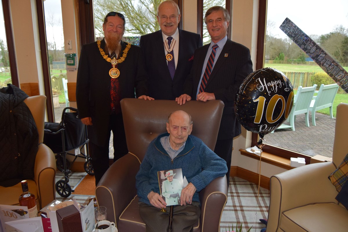 Samuel Tibbo 100th birthday