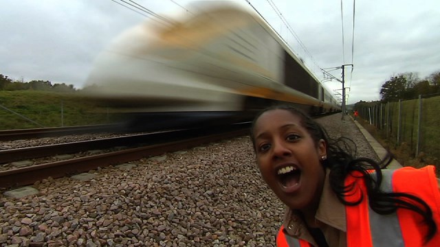 KENT HIGH SPEED RAIL SAFETY DVD HELPS WIN NATIONAL BUSINESS AWARD: High Speed 1 Safety DVD - Speed Test
