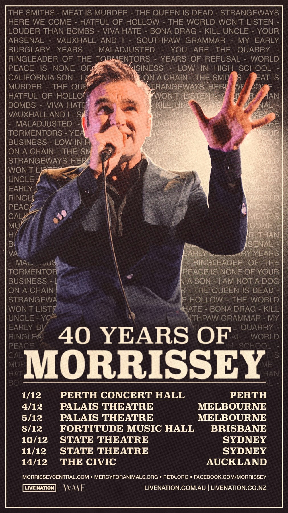 Morrissey AUNZ 40 Years Of Morrissey-2