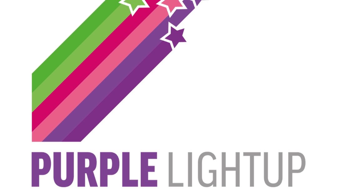 Motability Operations is taking part in the #PurpleLightUp movement: PLU logo