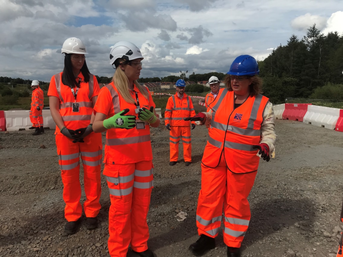 Network Rail East Kilbride Enhancement Project - Cabinet Secretary visit July 17 2024-2