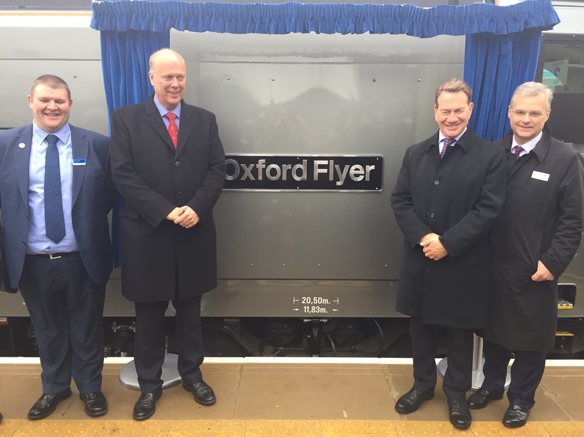 Network Rail and Chiltern Railways open ground-breaking new rail line connecting Oxford city centre and London: Launched: Chiltern’s Oxford to Marylebone service – December 2016