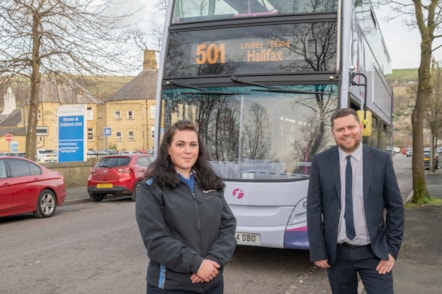 501 service to Calderdale Royal Hospital1