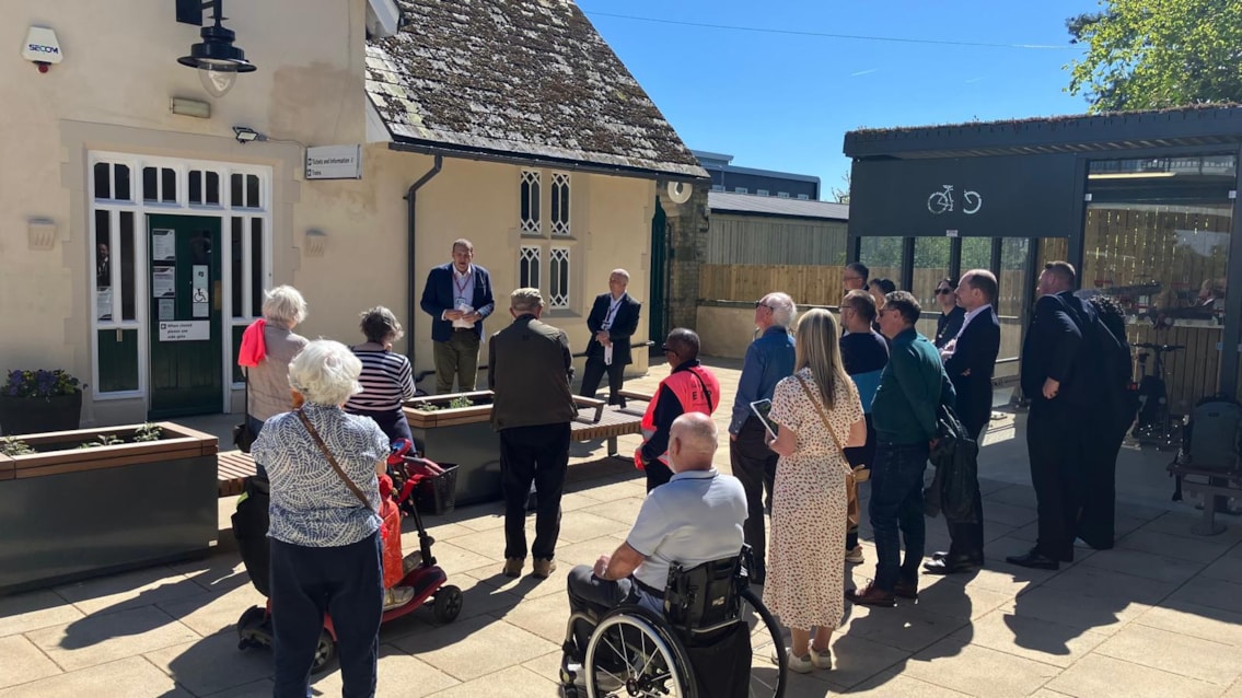 Beeston station celebration event 2