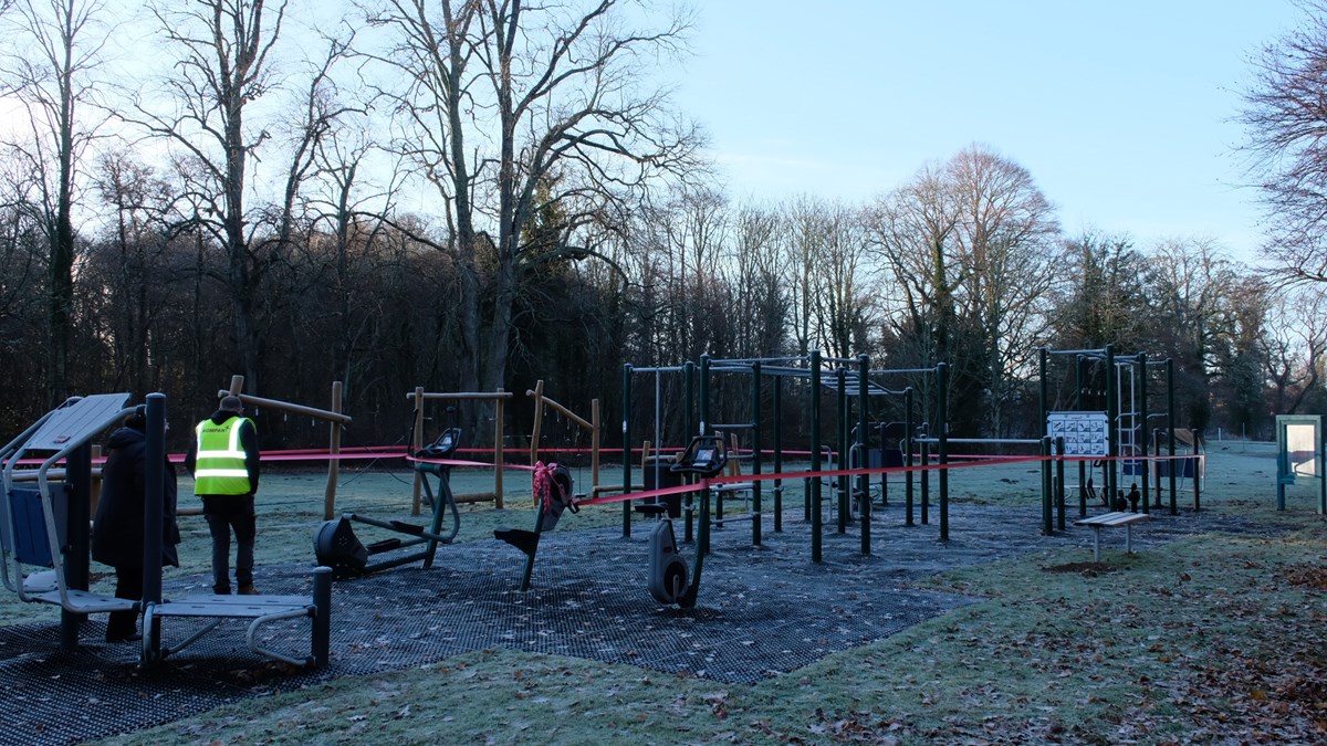 The Forres Outdoor Gym.