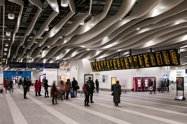 Birmingham New Street - departure boards