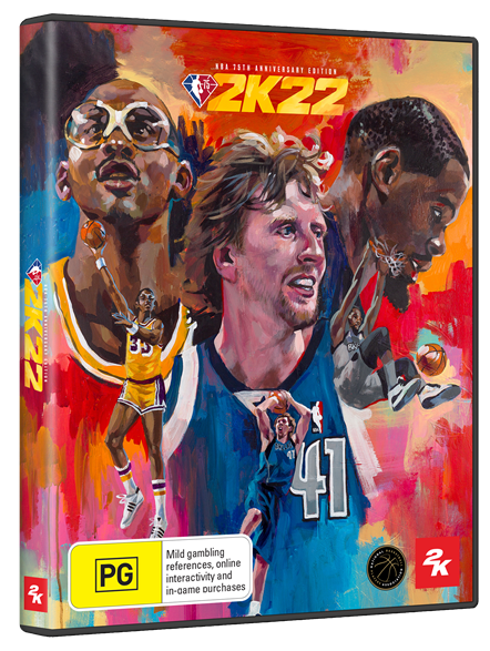 NBA 2K22 75TH ANNIVERSARY ED 3D