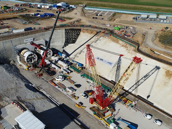 South portal chiltern tunnel progress March 2021 1