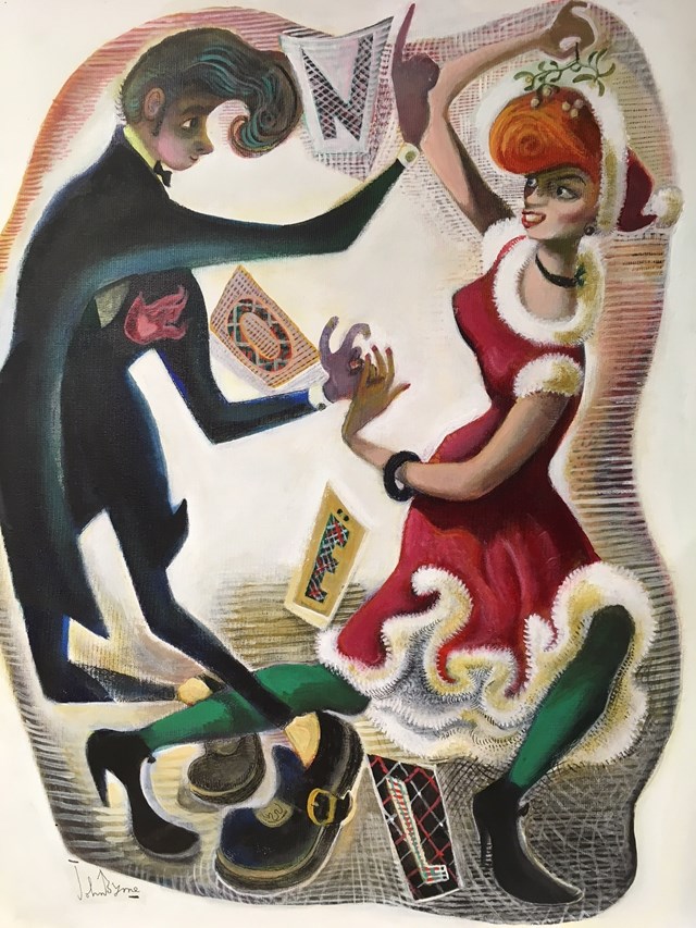 First Minister’s Christmas card unveiled: Say It with a Kiss 2-2