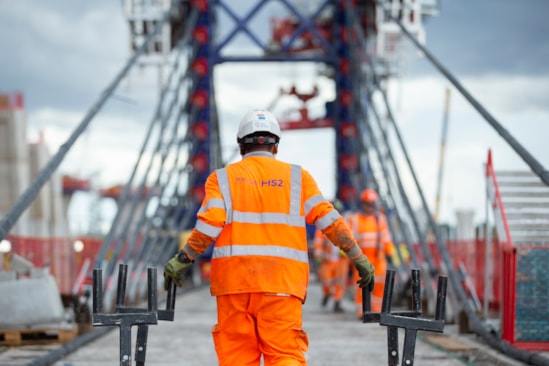 On the deck of Coleshill East and West viaducts September 2025