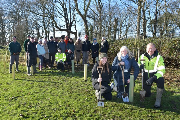 Humber Forest plants 4,500 trees during National Tree Week: F4K 9116