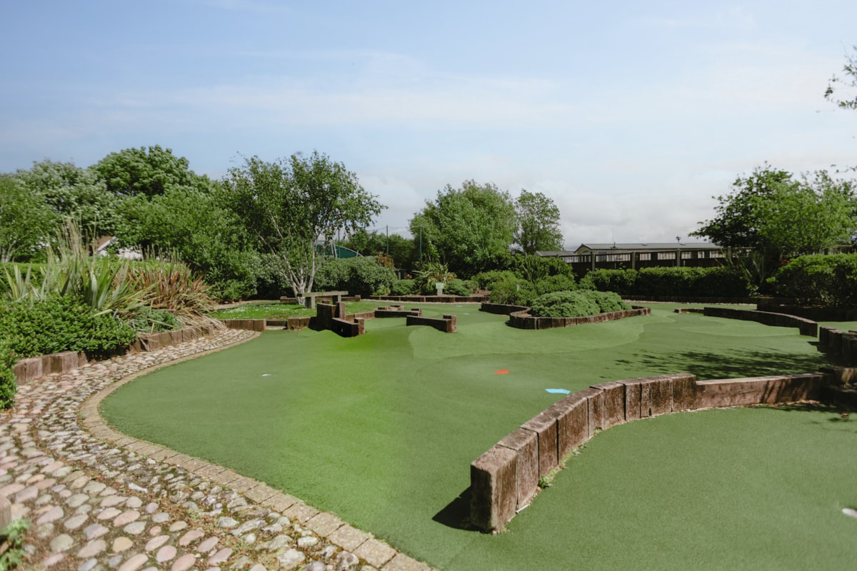 Adventure golf at Hopton