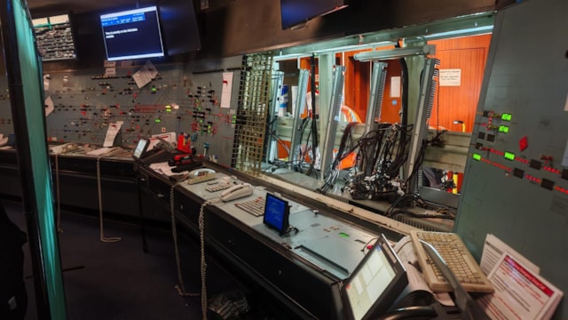 Old signalling panel removed before new one reinstated in Carlisle signal box: Old signalling panel removed before new one reinstated in Carlisle signal box