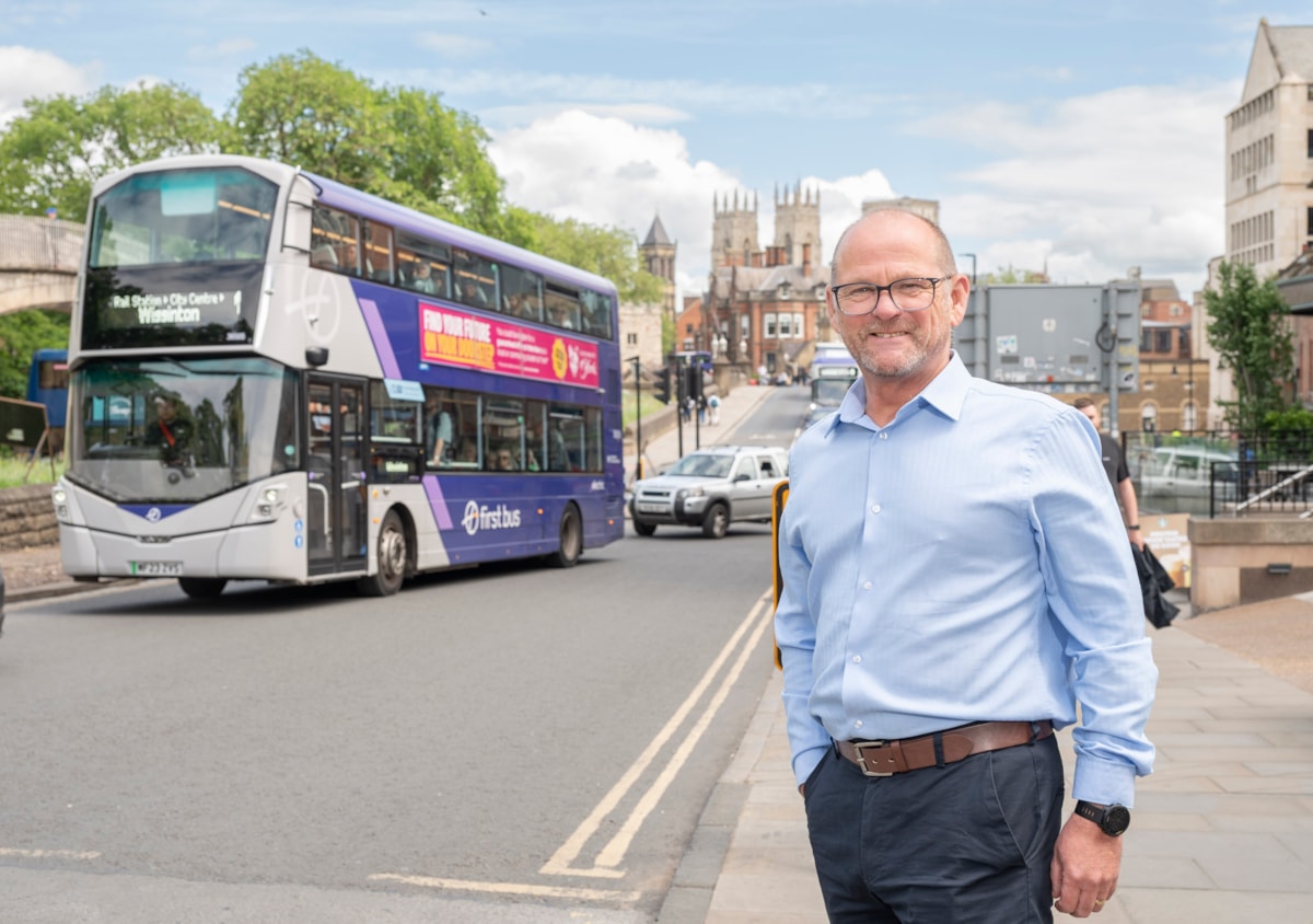 Steve Moyle, General Manager, First Bus York 1