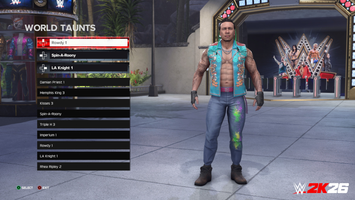 WWE 2K26 MySUPERSTAR Builder