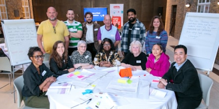 Members of the citizens climate jury
