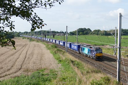 DRS - Tesco freight train