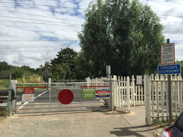 Trinity Lane Level Crossing Waltham Cross