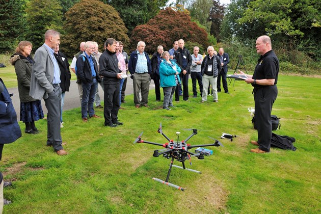 Charlie Everett - NWCU- at Sharing Good Practice Marine Wildife Crime event - drone-d1090