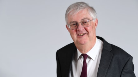 Mark Drakeford MS Cabinet Secretary for Finance and Welsh Language (Landscape)