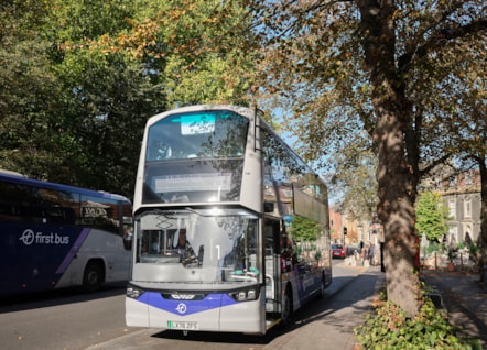 First Bus Norwich EV on 38 service