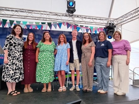 Eleri Powell UWTSD, Jo Bowers - Ysgol Sageston, Cloe Ormond - Ysgol Arberth, Jazz Owen = Ysgol Tafarnspite, Jacob Jones - Ysgol Penrhyn Dewi; Cara Lews UWTSD, Catrin Phillips PCC, Menir Ebbsworth - National Centre for Learning Welsh.