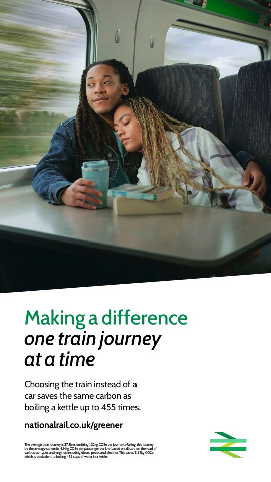 Making a difference one train journey at a time 1: Making a difference one train journey at a time 1