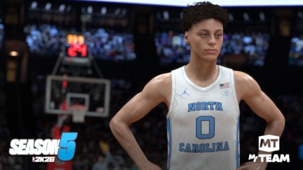 NBA 2K26 Season 5 Kyan Evans UNC