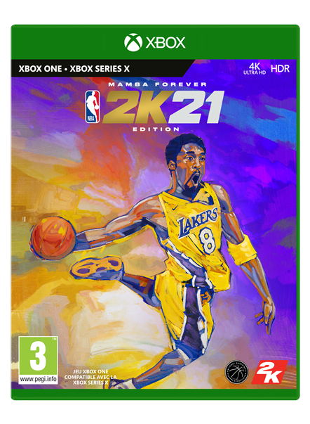 NBA 2K21 Packaging Kobe Bryant Xbox One