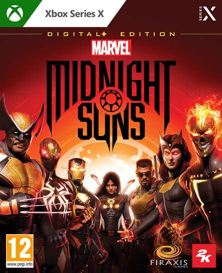 2K Marvel's Midnight Suns Digital   Edition Packaging Xbox Series X 2D