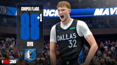 NBA 2K26 Ratings Update 9 - Cooper Flagg