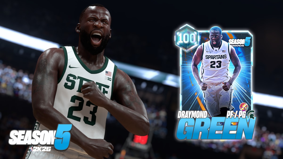 NBA 2K26 Season 5 LVL40 Draymond Green Michigan State-2