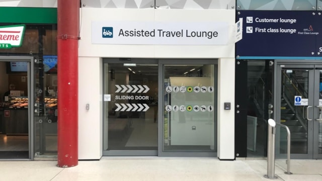 Liverpool Lime Street’s Assisted Travel Lounge opens to passengers: Liverpool Lime Street Assisted Travel Lounge front