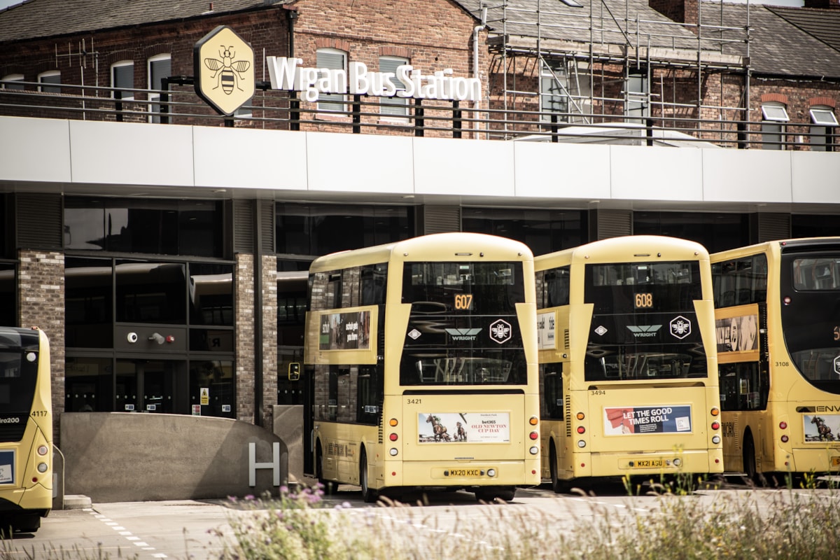 Go-Ahead fleet - Wigan Bus Interchange