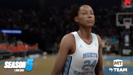 NBA 2K26 Season 5 Indya Nivar UNC