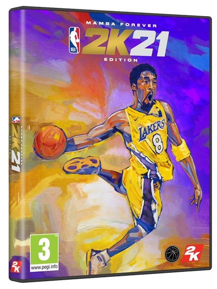 NBA 2K21 Packaging Kobe Bryant agnostic Consoles actuelles (3D)