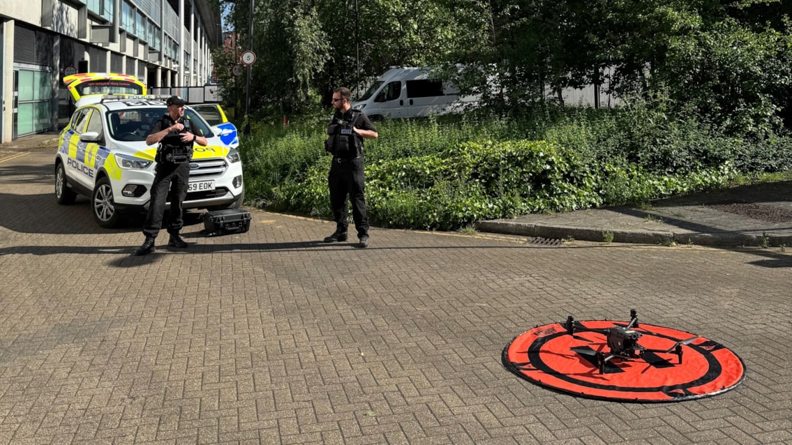 Network Rail using drones to expand proactive surveillance in battle against crimes like trespass: East Midlands - drones 3