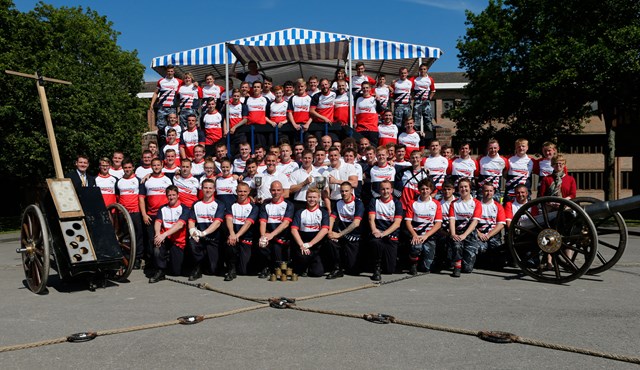 Junior Field Gun Run competition