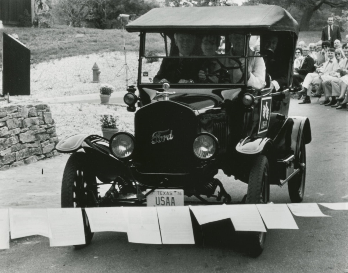 Model T Ribbon Cutting