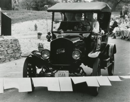 Model T Ribbon Cutting