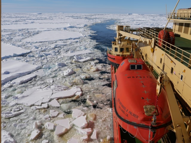 NBP and sea ice in view RobLarter