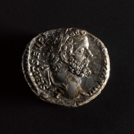 A denarius of Septimius Severus. Image © National Museums Scotland